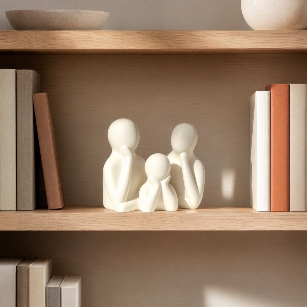 Couple Embracing Sculpture Abs - огляд і ціна Abstract Sculpture Resin