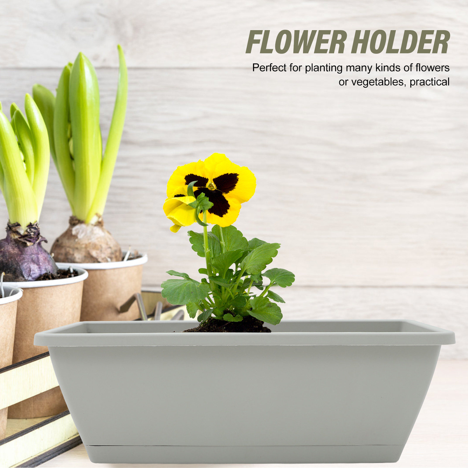 4Sets Windowsill Planter Box V - огляд і ціна Succulent Planter Pot