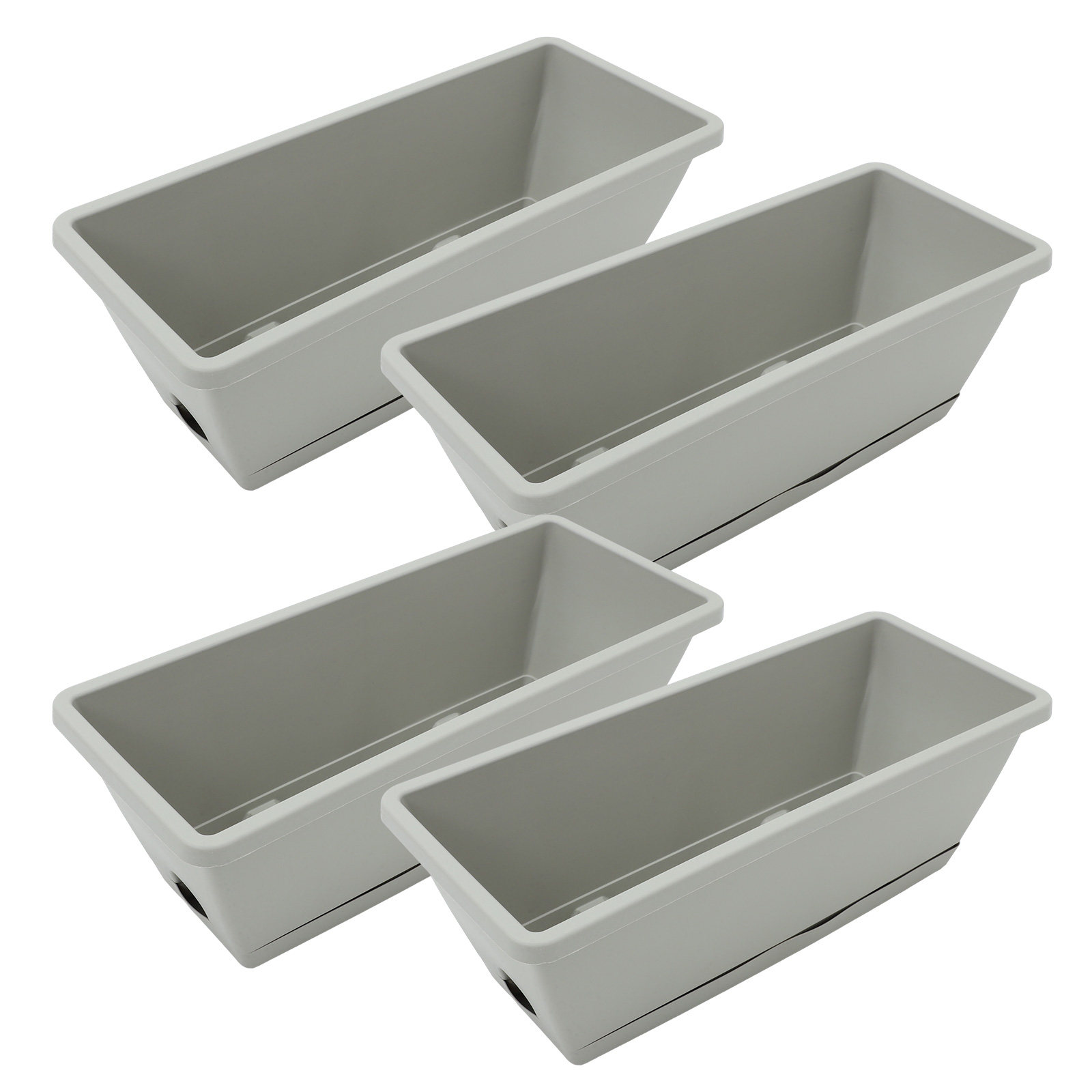 4Sets Windowsill Planter Box V - огляд і ціна Succulent Planter Pot