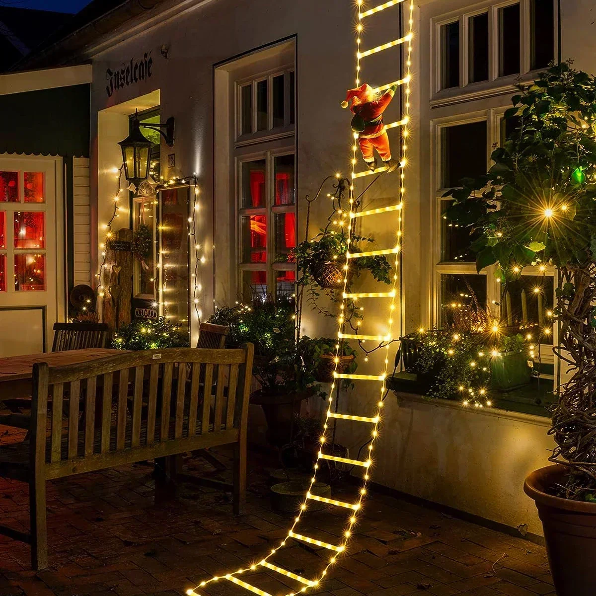 LED Ladder Light for Santa Cla - огляд і ціна Home Decor Xmas Tree