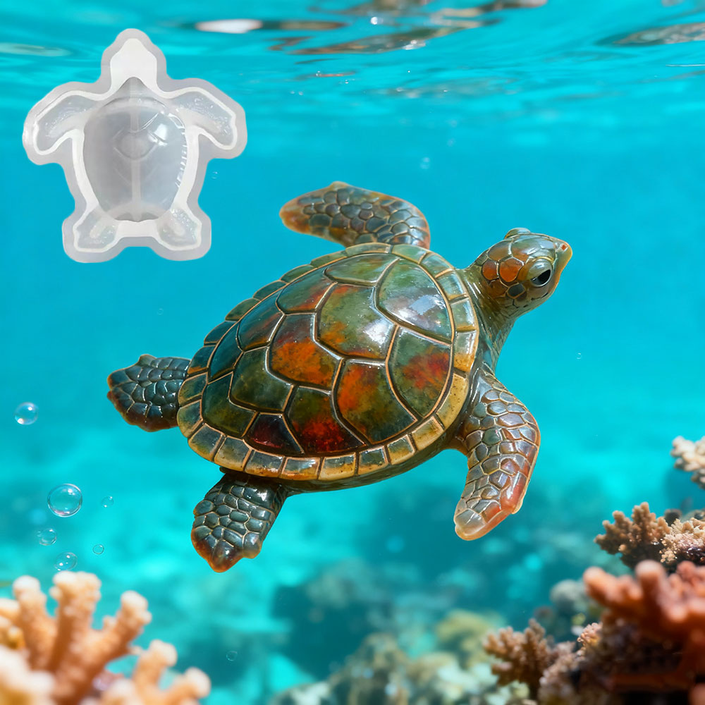 3D Sea Turtle Epoxy Resin Mold - огляд і ціна Home Decor Diy Ideas