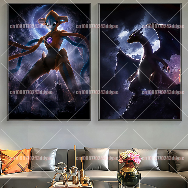 Anime Pokemon Character Origin - огляд і ціна Home Decor Canvas