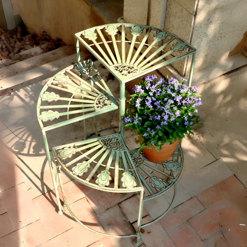 Rotating Iron Flower Stand Mul - огляд і ціна Succulent Planter Pot