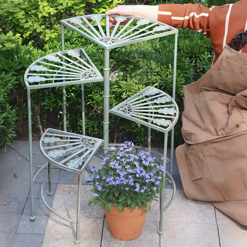 Rotating Iron Flower Stand Mul - огляд і ціна Succulent Planter Pot