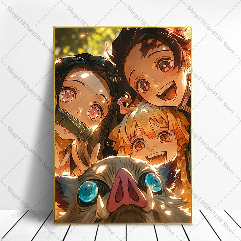 Anime Creative Picture Home De - огляд і ціна Home Decor Canvas