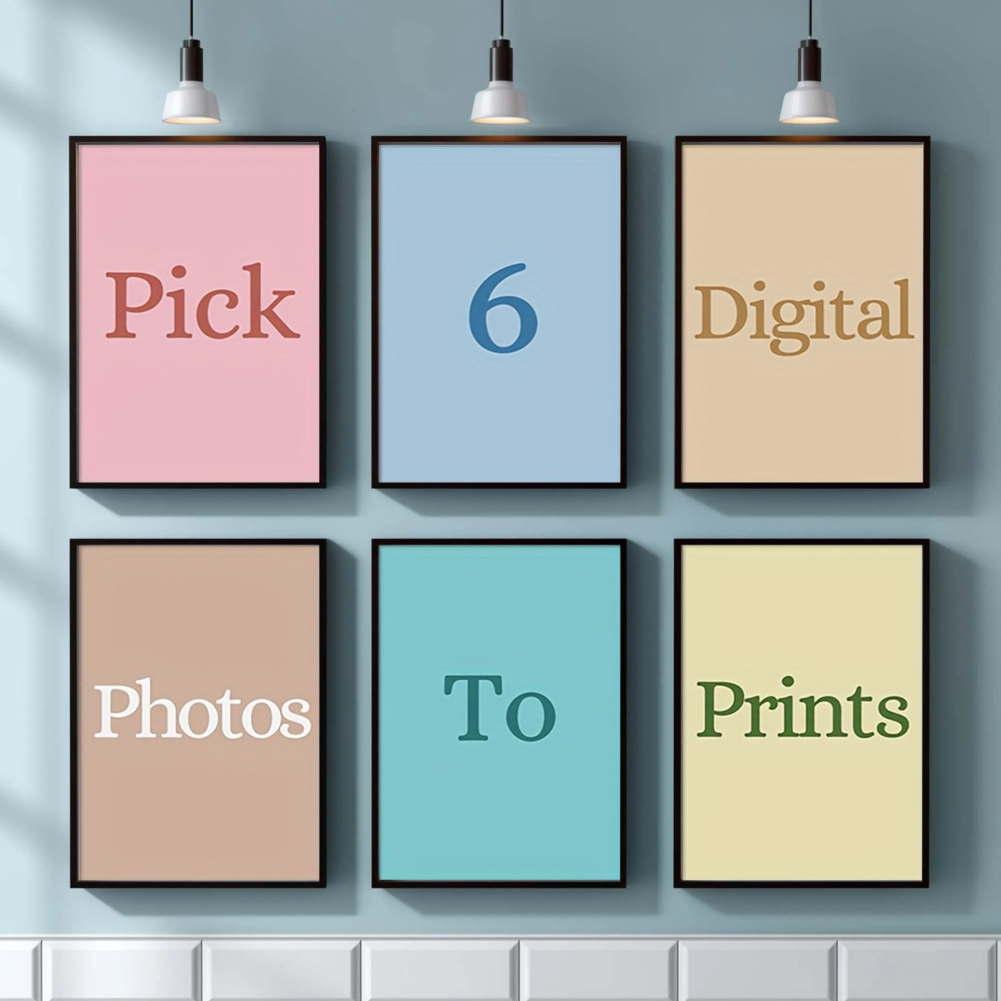 4/5/6pcs Custom Canvas Printin - огляд і ціна Home Decor Canvas
