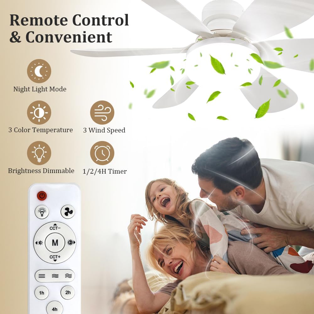 Socket Fan Light with Remote,  - огляд і ціна Home Decor Lighting
