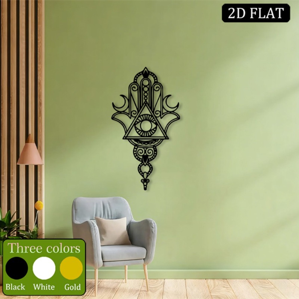 CIFBUY Iron Wall Art Hamsa Evi - огляд і ціна Home Decor Living Room
