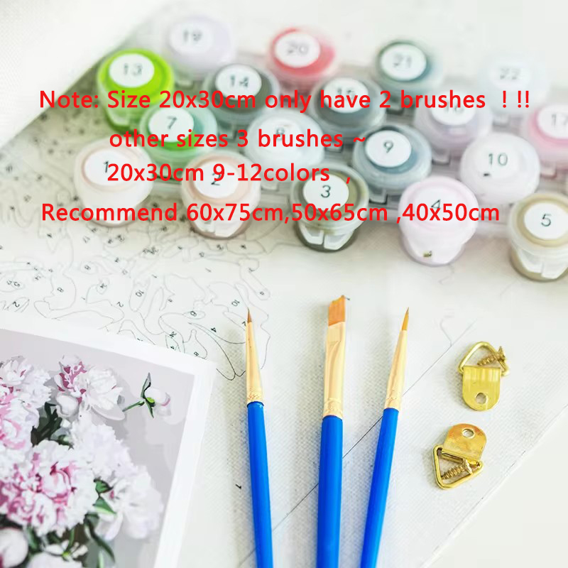 GATYZTORY Peacock Paint By Num - огляд і ціна Home Decor Diy Ideas