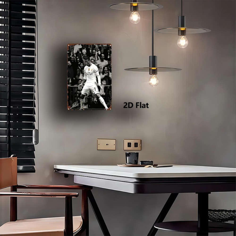 Metal logo, football player ce - огляд і ціна Victory Home Decor