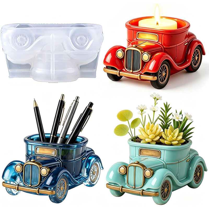 3D Vintage Bus Car Succulent P - огляд і ціна Succulent Planter Pot