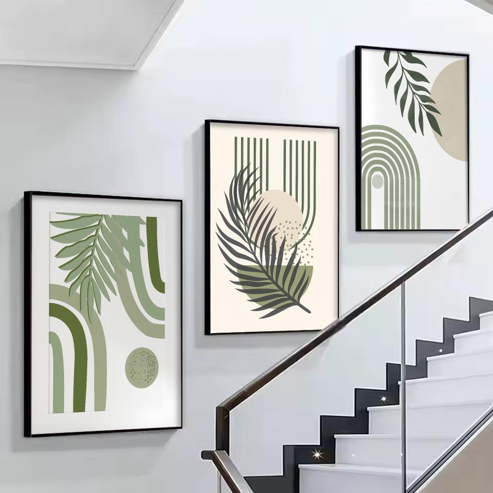 Sage Green HD Wall Art Poster  - огляд і ціна Home Decor Japandi Style