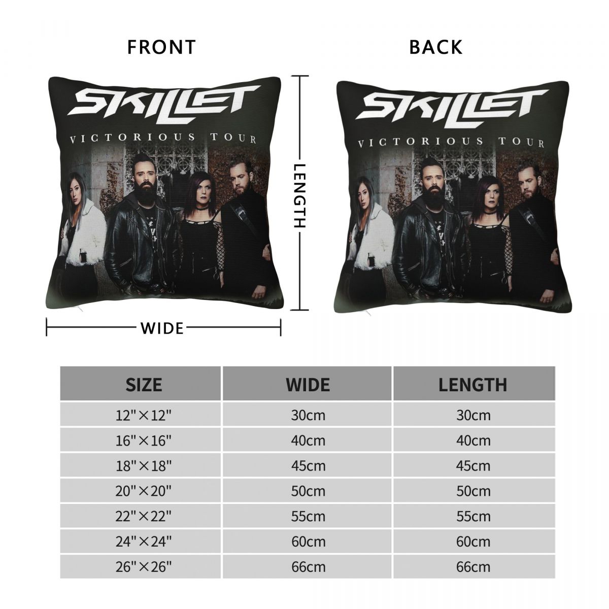 Skillet Band Victorious Tour P - огляд і ціна Victory Home Decor