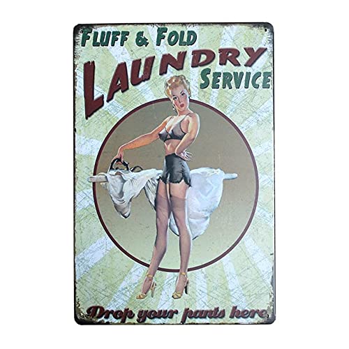 Metal Tin Sign Vintage Chic Ar - огляд і ціна Home Decor Store