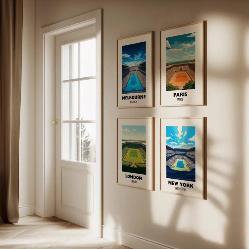 Tennis Majors Poster London Ne - огляд і ціна Home Decor Melbourne