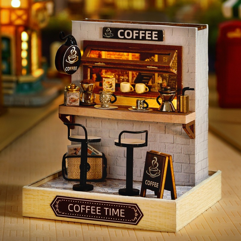 Mini Dollhouse Kit Sakura Stre - огляд і ціна Home Decor Store