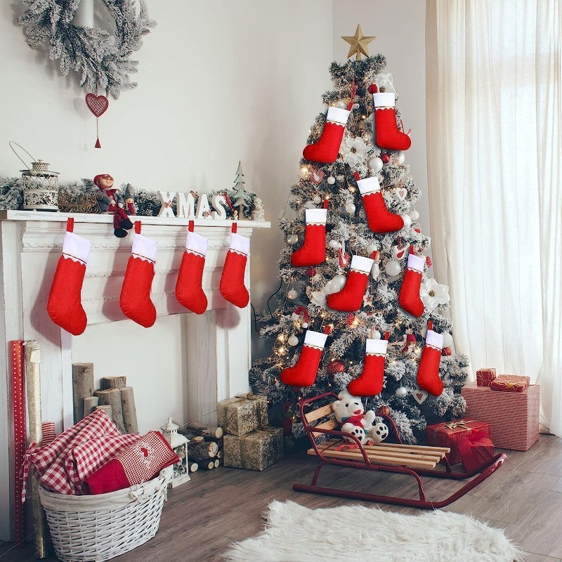 Double Sided Gold Trim Christm - огляд і ціна Home Decor Xmas Tree