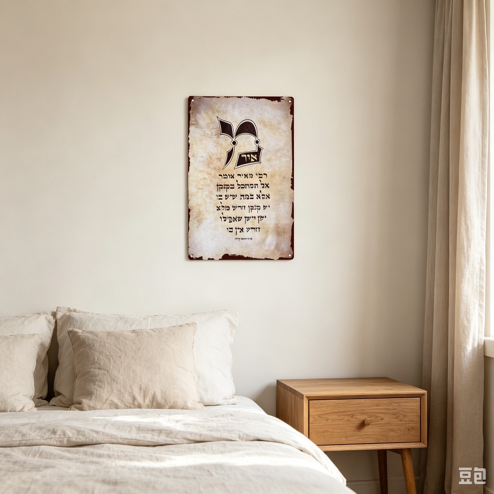CIFBUY Vintage Hebrew Torah Sc - огляд і ціна Home Decor Living Room