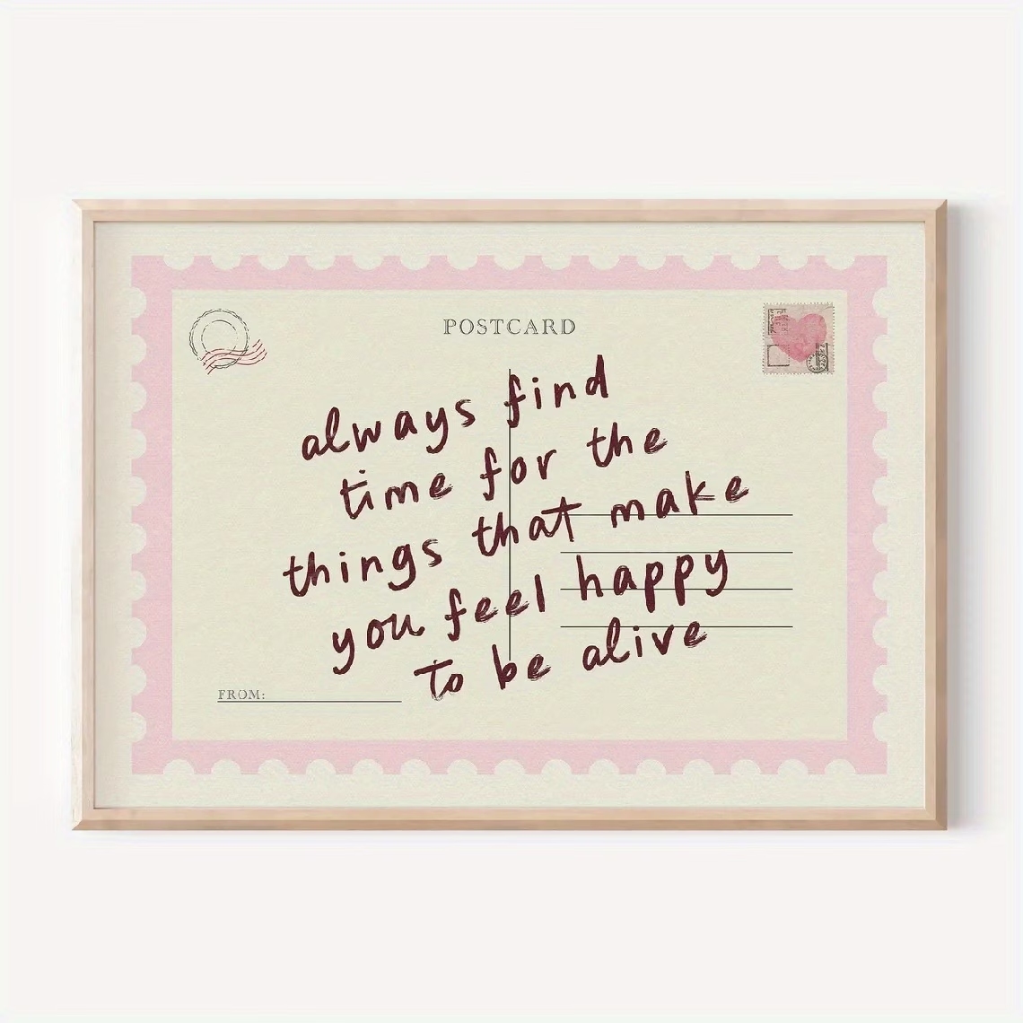 Retro Postcards That Encourage - огляд і ціна Home Decor Retro