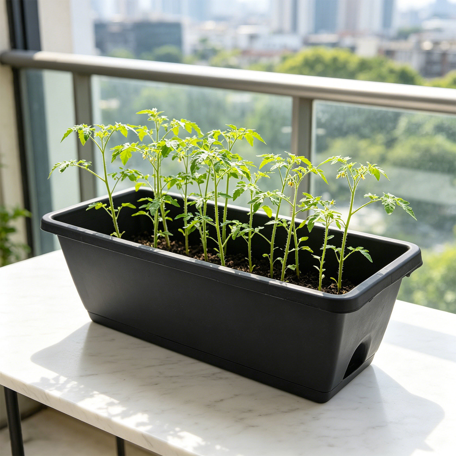 3Pcs Rectangular Window Boxes  - огляд і ціна Succulent Planter Pot