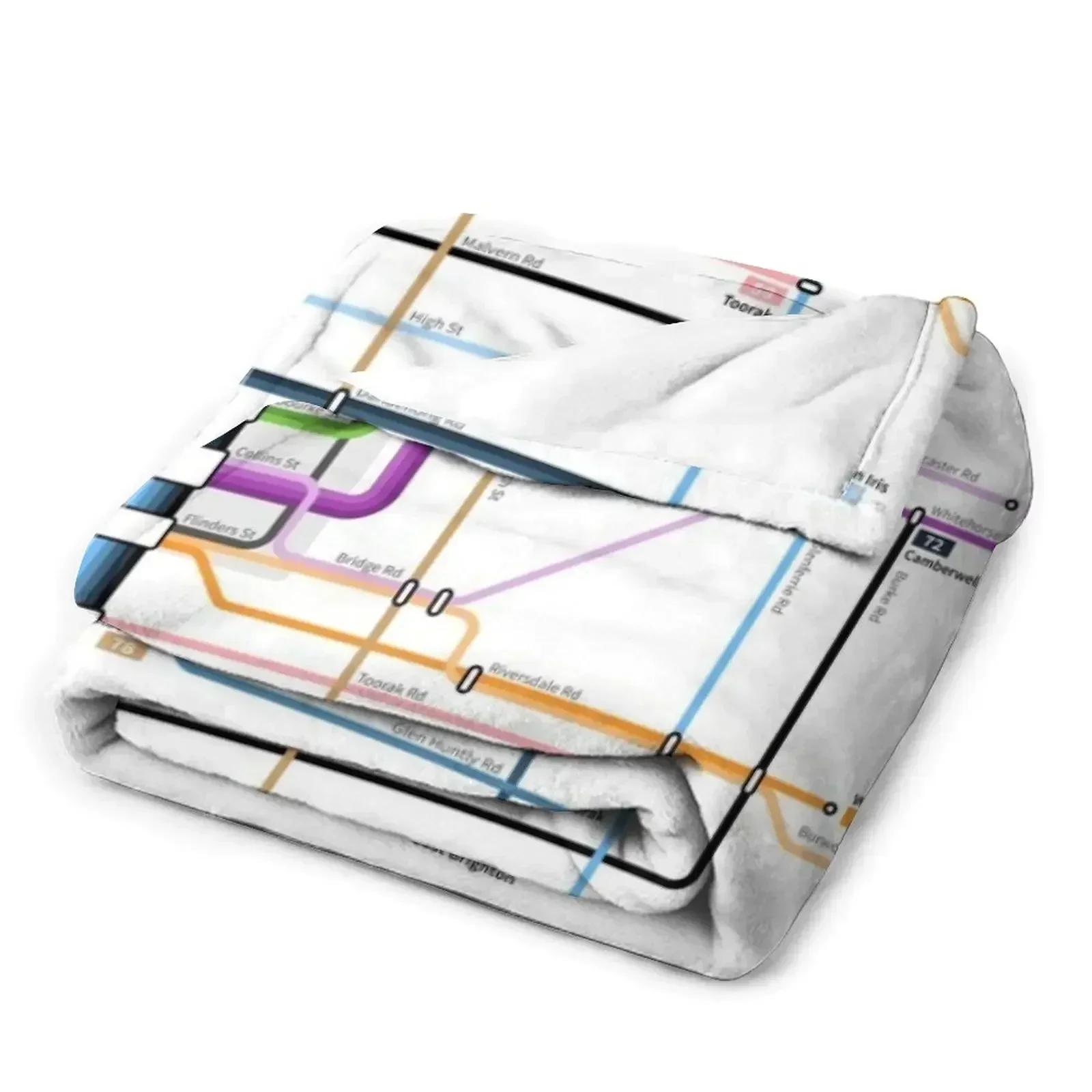 Melbourne Tram Network Map Thr - огляд і ціна Home Decor Melbourne