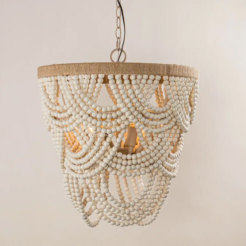 American Wooden Beads Chandeli - огляд і ціна Home Decor Netflix