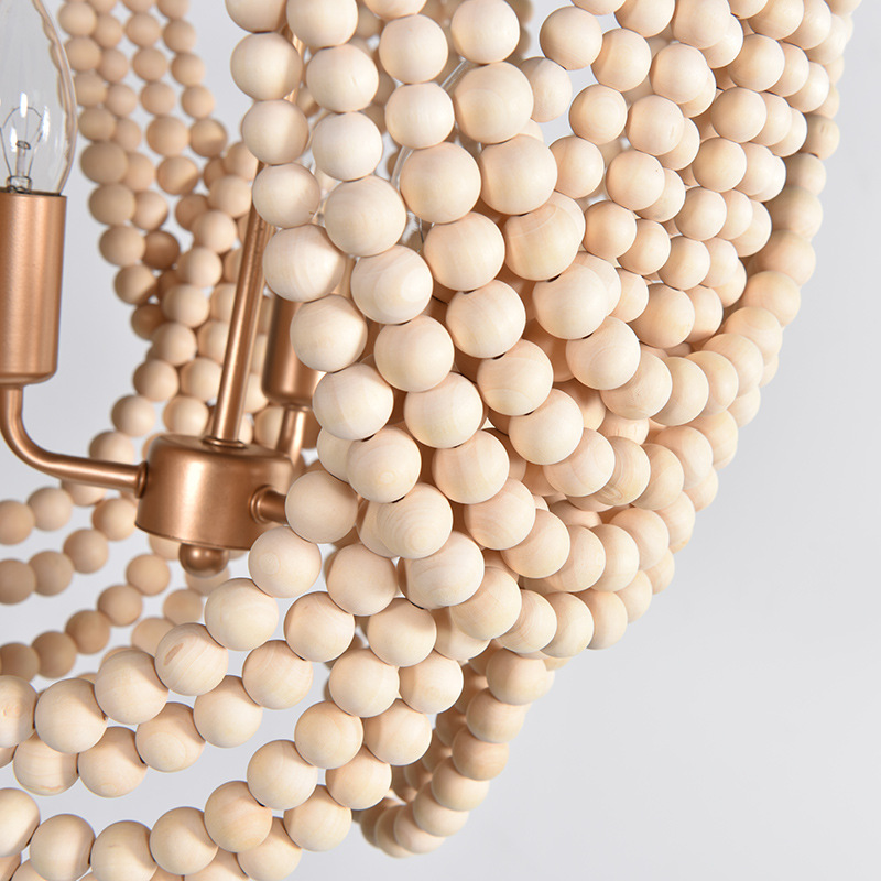 American Wooden Beads Chandeli - огляд і ціна Home Decor Netflix