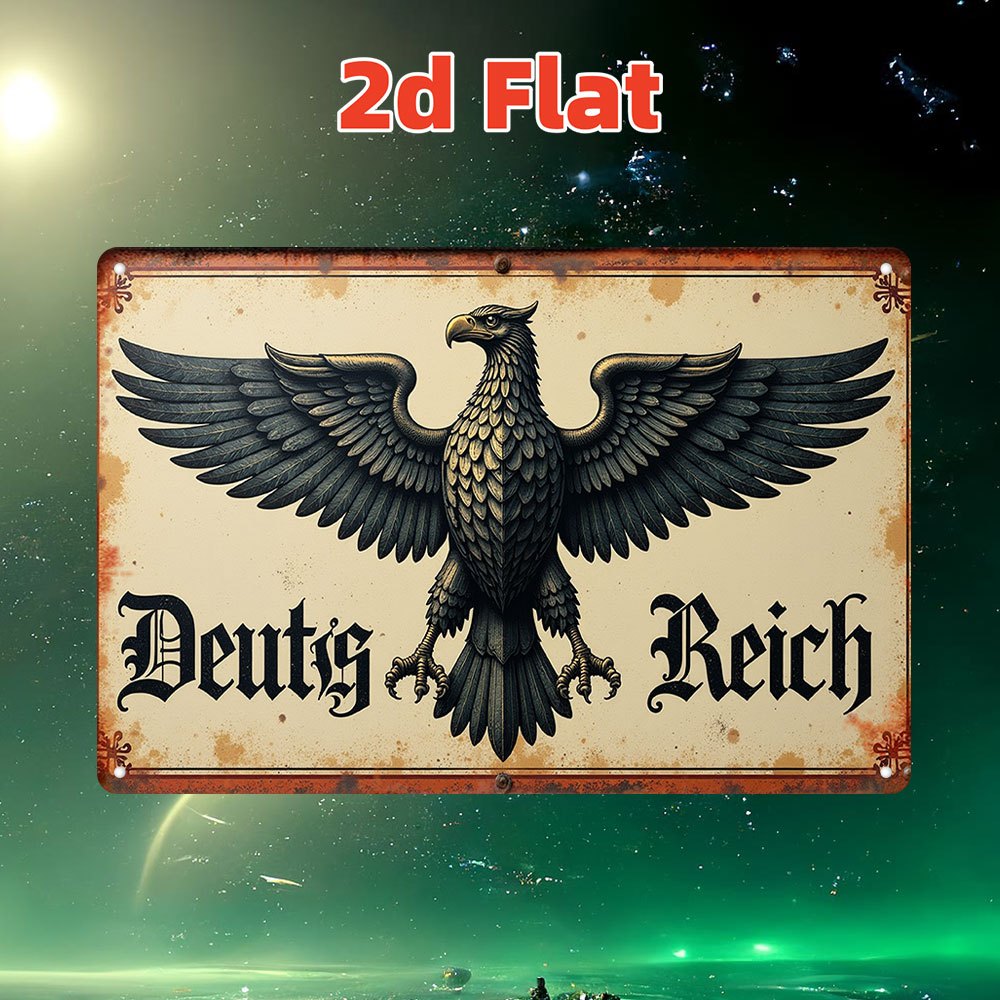 Vintage German Eagle Metal Tin - огляд і ціна Germany Home Decor