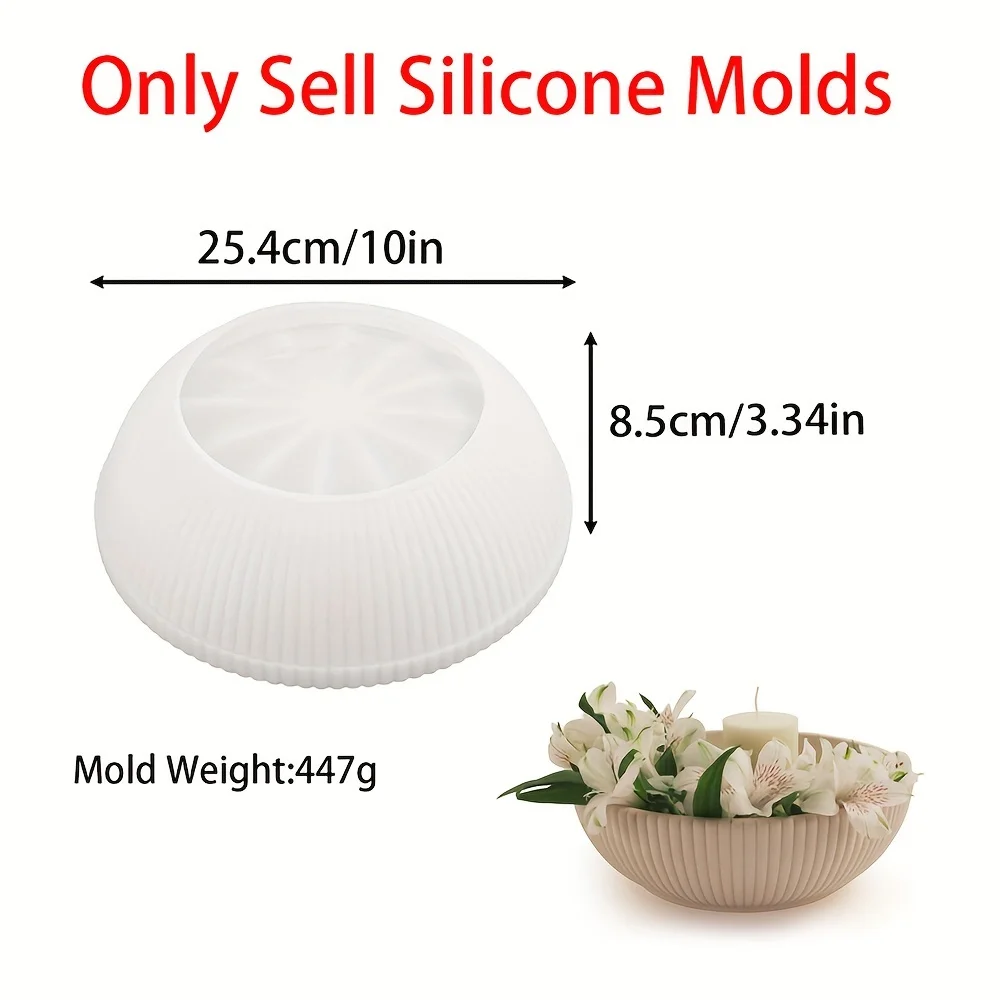 1 Ring Silicone Mould for Epox - огляд і ціна Succulent Planter Pot