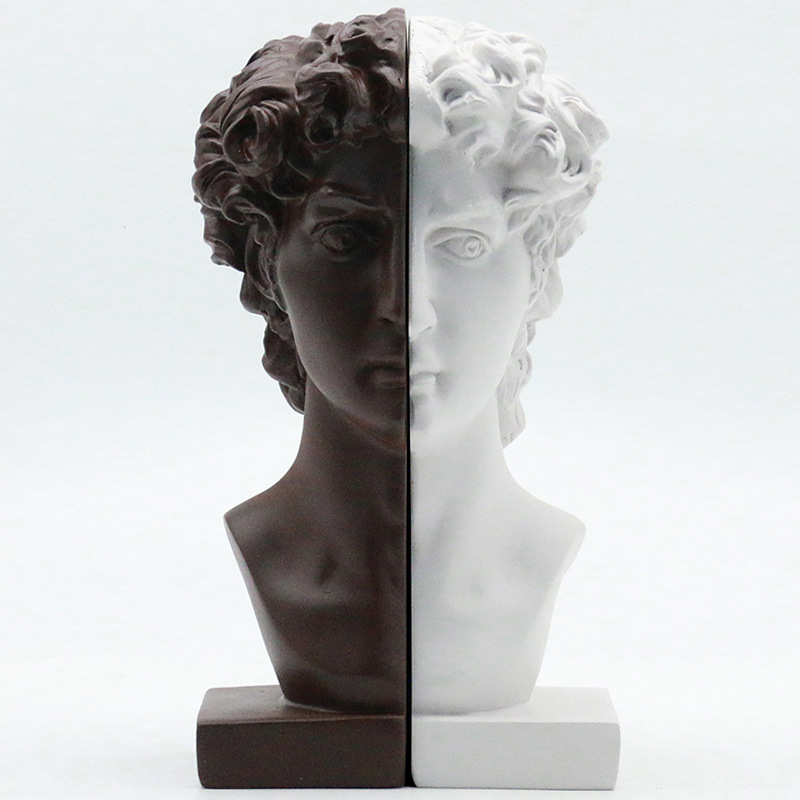 Creative Resin David Head Scul - огляд і ціна Abstract Sculpture Resin