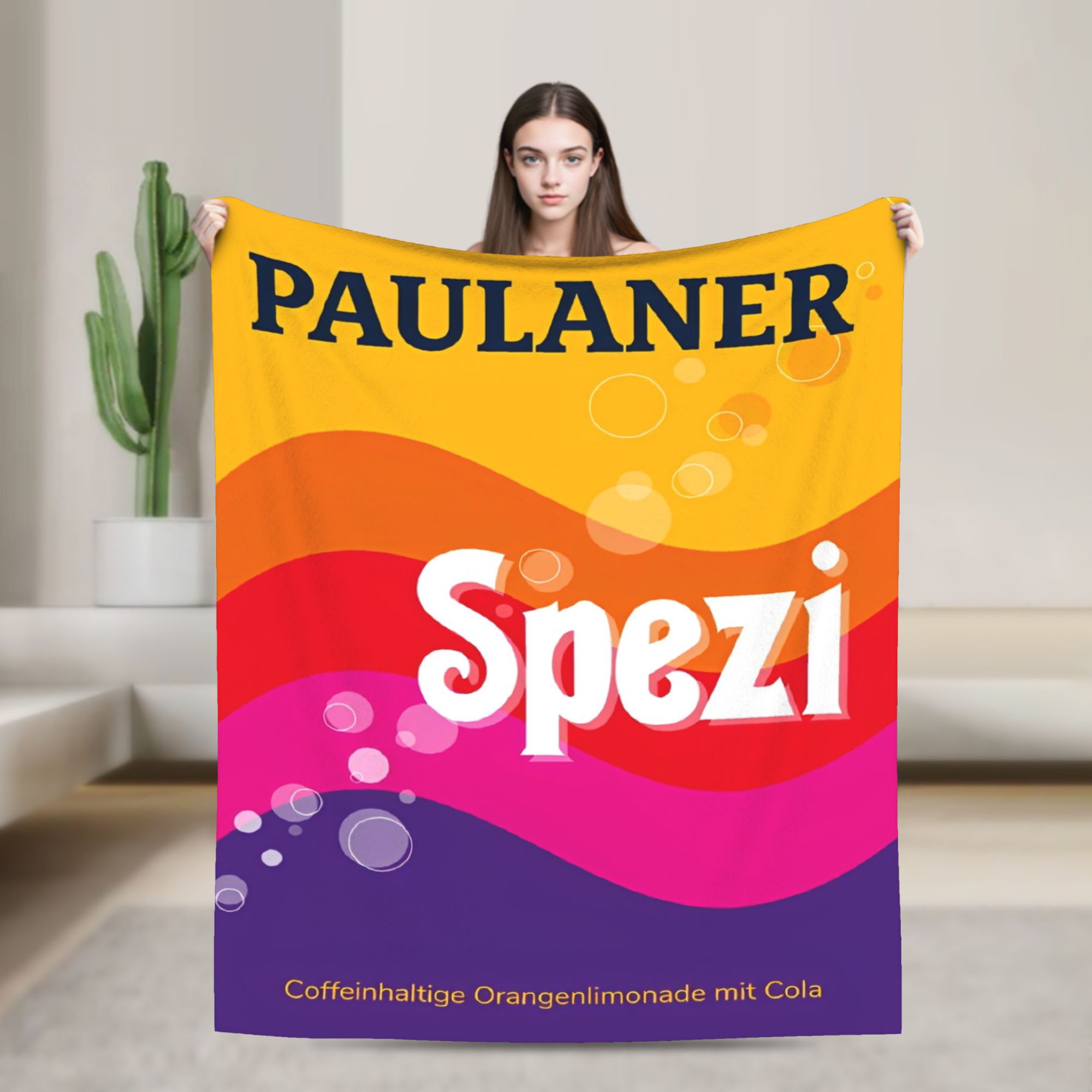 Paulaner Spezi Blankets German - огляд і ціна Germany Home Decor