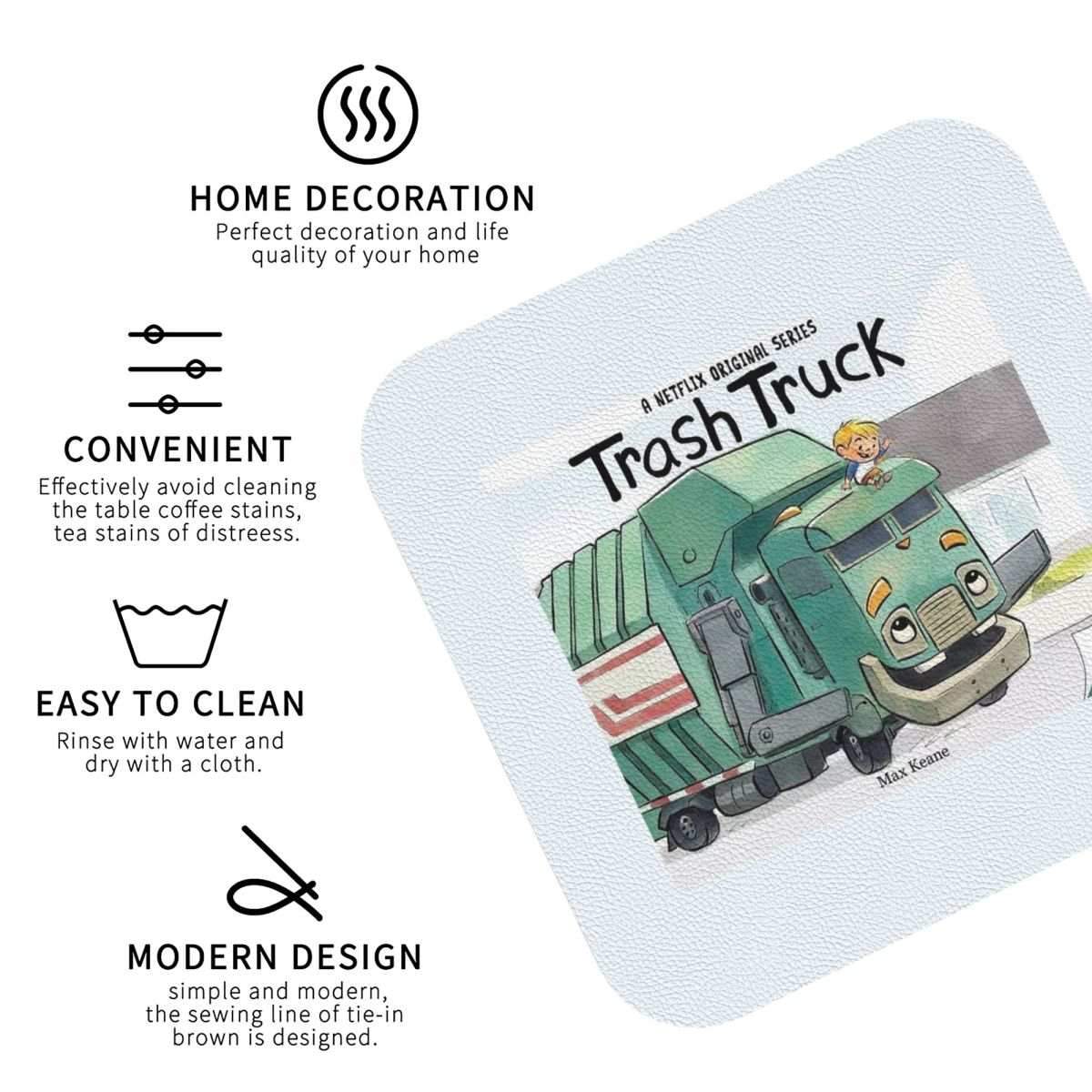 Trash Truck Cartoon Netflix Co - огляд і ціна Home Decor Netflix