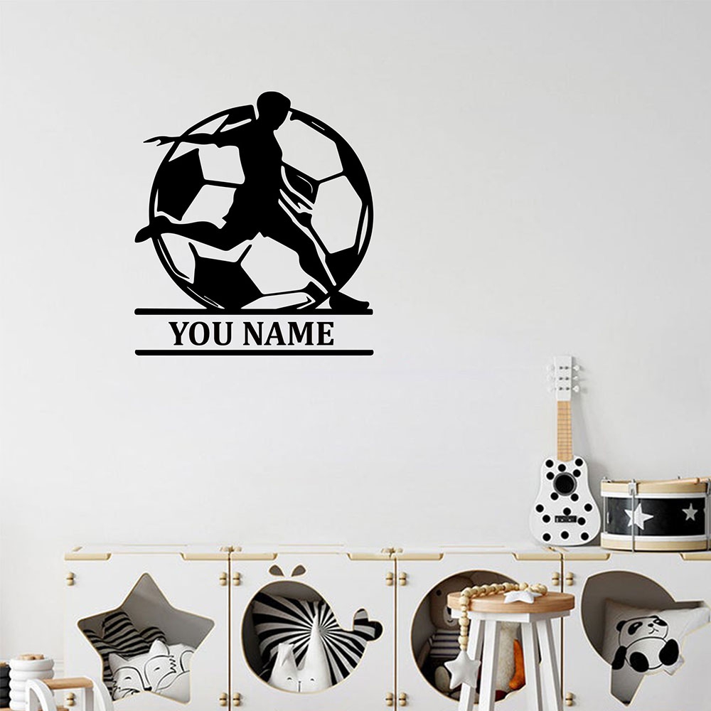 1PC Fashion Soccer Customized  - огляд і ціна Home Decor Wall Tiles