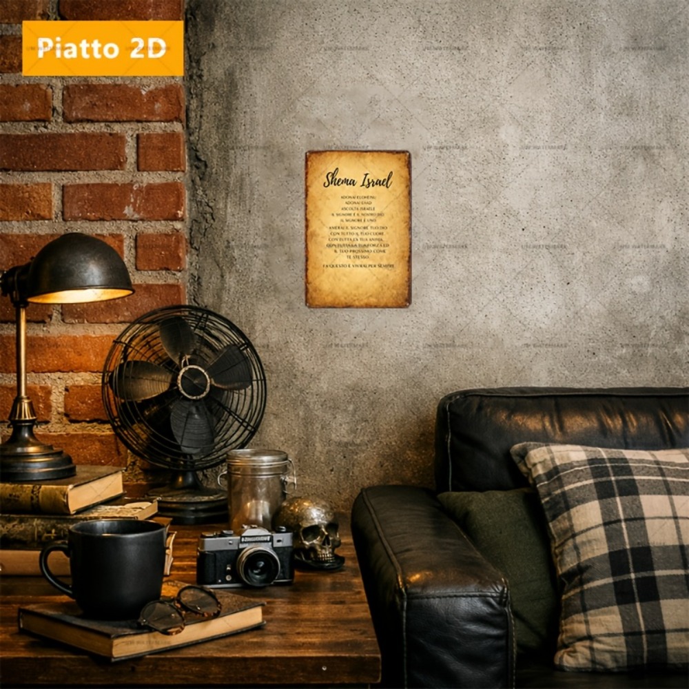 CIFBUY  Hebrew Scripture Alumi - огляд і ціна Home Decor Living Room
