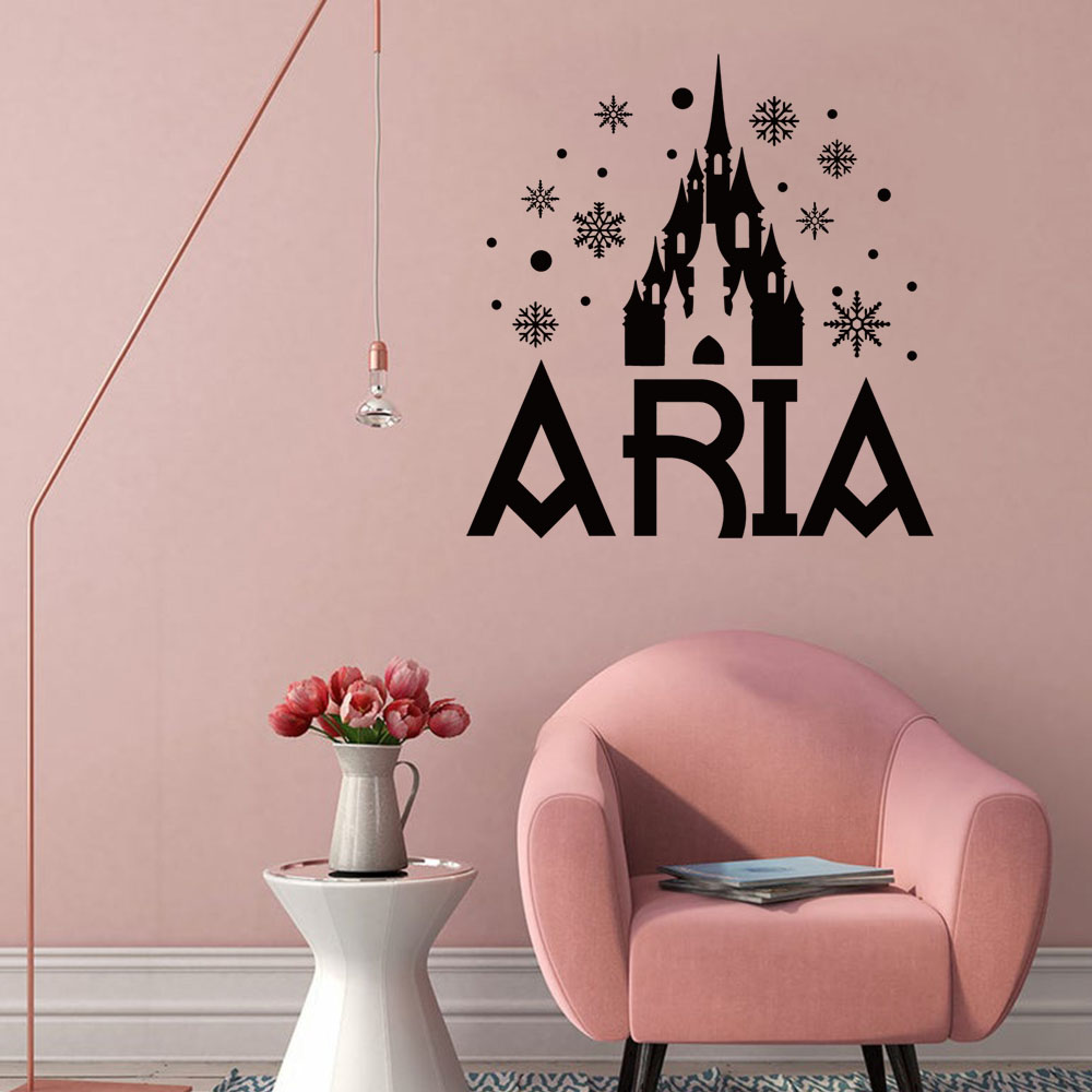 1PC Cute Castle Snowflake Cust - огляд і ціна Home Decor Wall Tiles