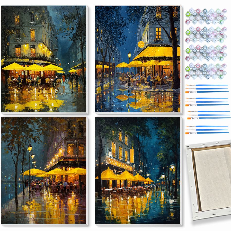 CHENISTORY night view Paint By - огляд і ціна Home Decor Diy Ideas
