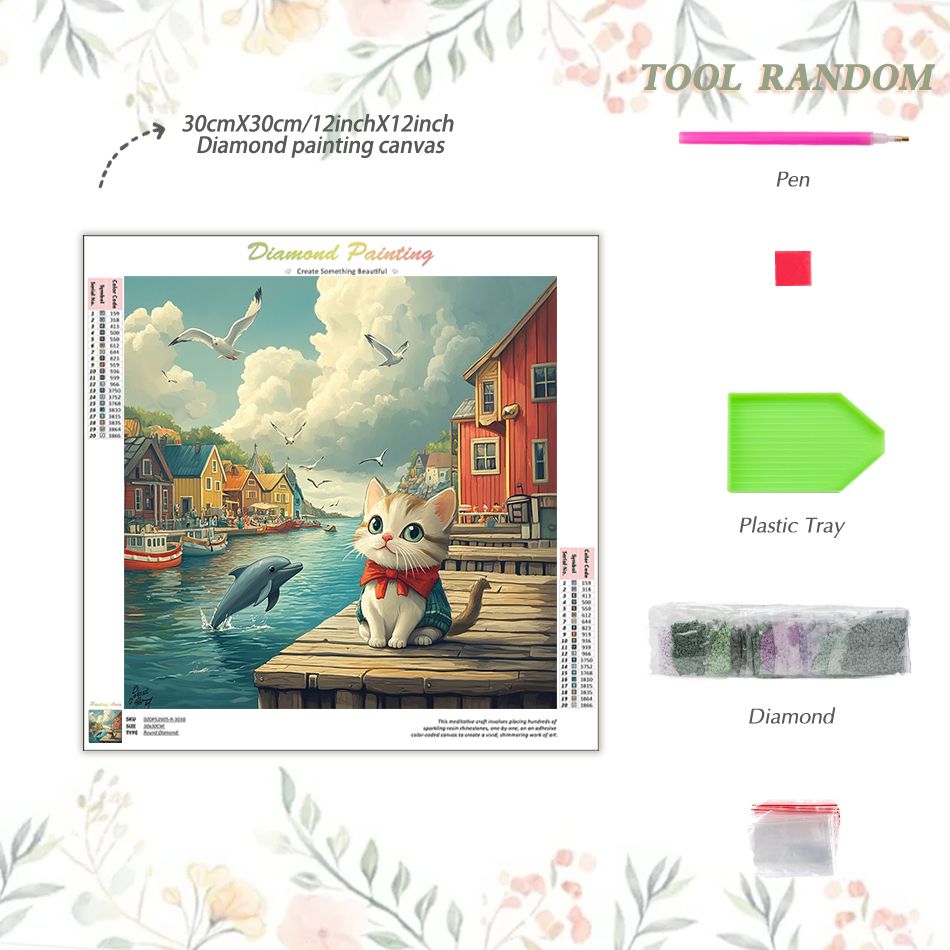 CHENISTORY Cat Diamond Paintin - огляд і ціна Home Decor Diy Ideas